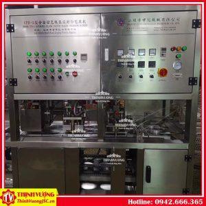 Dây chuyền dập nắp hộp thạch rau câu tự động CFD-2 – Hình ảnh máy tự động | ThinhVuongJSC.VN dap nap hop thach rau cau tu dong cfd2 2