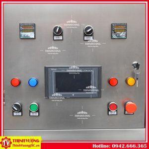 Máy chiết rót dạng lỏng dập nắp hộp tự động (4 hộp) – Hình ảnh máy tự động | ThinhVuongJSC.VN may chiet rot dang long dap nap hop tu dong 4 hop 8