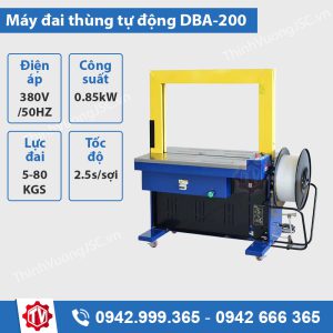 Máy đai thùng tự động DBA-200