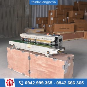 Máy hàn miệng túi liên tục FR-1100C CE – Hình ảnh máy tự động | ThinhVuongJSC.VN FR 1100C 3 – máy tại ThinhVuongJSC.VN