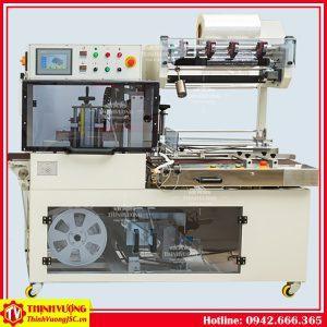 Máy cắt màng co tự động chữ L DQL-4518S + Máy co màng DSC-4525L – Hình ảnh máy tự động | ThinhVuongJSC.VN bo may cat co mang tu dong chu l dql 4518s dsc 4525l 1