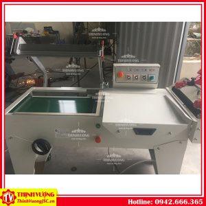 Máy cắt màng co bán tự động chữ L chân cao khí nén DFQC-450 – Hình ảnh máy tự động | ThinhVuongJSC.VN may cat mang co ban tu dong chu l khi nen 450 1