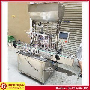 Máy chiết rót định lượng tự động 4 đầu chiết (dạng sệt) – Hình ảnh máy tự động | ThinhVuongJSC.VN may chiet rot dinh lương tu dong 4 dau chiet set 2