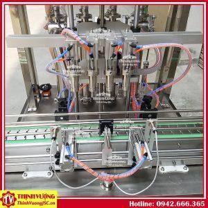 Máy chiết rót định lượng tự động 4 đầu chiết (dạng sệt) – Hình ảnh máy tự động | ThinhVuongJSC.VN may chiet rot dinh lương tu dong 4 dau chiet set 3