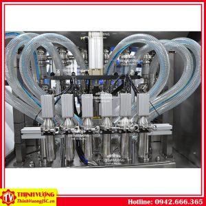 Máy chiết rót định lượng tự động 6 đầu chiết (dạng sệt) – Hình ảnh máy tự động | ThinhVuongJSC.VN may chiet rot dinh lương tu dong 6 dau chiet set 3