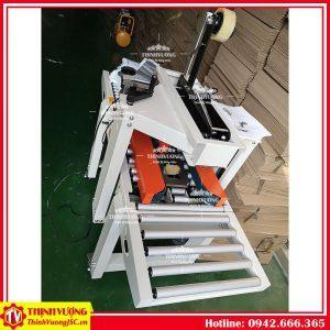 Máy dán băng dính thùng carton tự động điều chỉnh độ cao DQFXC-5045X – Hình ảnh máy tự động | ThinhVuongJSC.VN may dan bang dinh thung carton dieu chinh do cao dqfxc 5045x 2