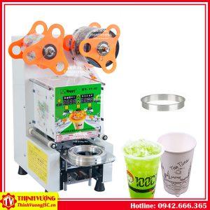 Máy dập nắp cốc bán tự động ET-H2 – Hình ảnh máy tự động | ThinhVuongJSC.VN may dap nap coc eth2