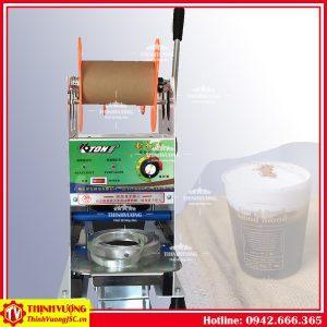 Máy dập nắp cốc nhựa bằng tay ET-D1 – Hình ảnh máy tự động | ThinhVuongJSC.VN may dap nap coc nhua bang tay etd1 2