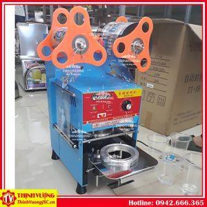 Máy dập nắp cốc trà sữa bán tự động ET-A9 – Hình ảnh máy tự động | ThinhVuongJSC.VN may dap nap coc eta9 1