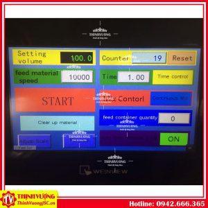 Máy định lượng bột bán tự động có cân điện tử HF-B – Hình ảnh máy tự động | ThinhVuongJSC.VN may dinh luong bot ban tu dong can dien tu hfb 1