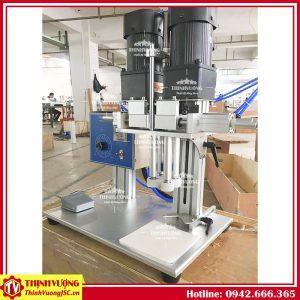 Máy đóng nắp chai bán tự động XLSGJ-6100 – Hình ảnh máy tự động | ThinhVuongJSC.VN may dong nap chai ban tu dong xlsgj6100 1