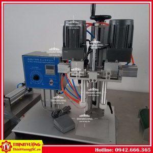 Máy đóng nắp chai bán tự động XLSGJ-6100 – Hình ảnh máy tự động | ThinhVuongJSC.VN may dong nap chai ban tu dong xlsgj6100 4