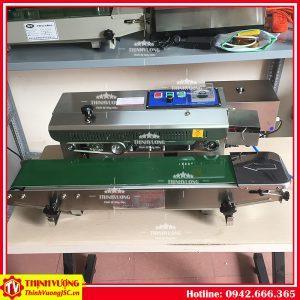 Máy hàn miệng túi liên tục thổi khí CBS-900 – Hình ảnh máy tự động | ThinhVuongJSC.VN may han mieng tui lien tuc cbs900 inox 1