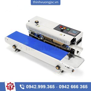 Máy hàn miệng túi liên tục FR-900 – Hình ảnh máy tự động | ThinhVuongJSC.VN Máy hàn miệng túi liên tục FR-900 ( tiêu chuẩn, phun sơn )