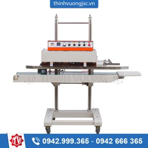 Máy hàn miệng túi liên tục điều chỉnh độ cao QLF-1680 CE