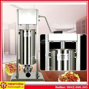 may nhoi xuc xich bang tay gia dinh 5l 6