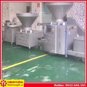 Máy nhồi xúc xích công nghiệp AK-6200 – Hình ảnh máy tự động | ThinhVuongJSC.VN may nhoi xuc xich cong nghiep ak6200 6