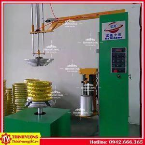 Máy quấn màng pallet NP-600L (Lốp xe) – Hình ảnh máy tự động | ThinhVuongJSC.VN may quan mang pallet np600l 3