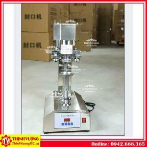 Máy viền nắp nhôm bán tự động TDFJ-160 (inox) – Hình ảnh máy tự động | ThinhVuongJSC.VN may vien nap nhom tdfj160 inox 2