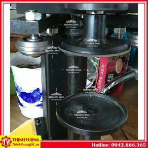 Máy viền nắp nhôm bán tự động TDFJ-160 (thép sơn) – Hình ảnh máy tự động | ThinhVuongJSC.VN may vien nap nhom tdfj160 thep son 4