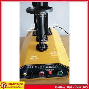 Máy viền nắp nhôm bán tự động TDFJ-160 (thép sơn) – Hình ảnh máy tự động | ThinhVuongJSC.VN may vien nap nhom tdfj160 thep son 7