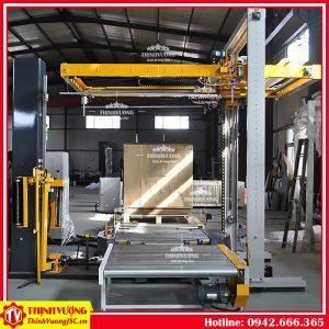 Tổ hợp máy quấn màng pallet tự động FDTP2000-FZ – Hình ảnh máy tự động | ThinhVuongJSC.VN to hop may quan mang pallet fdtp2000 fz 1