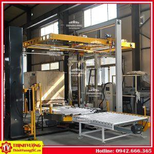 Tổ hợp máy quấn màng pallet tự động FDTP2000-FZ – Hình ảnh máy tự động | ThinhVuongJSC.VN to hop may quan mang pallet fdtp2000 fz 2