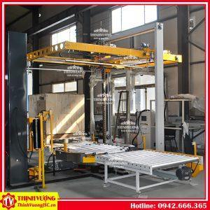 Tổ hợp máy quấn màng pallet tự động FDTP2000-FZ – Hình ảnh máy tự động | ThinhVuongJSC.VN to hop may quan mang pallet fdtp2000 fz 4