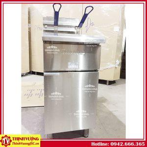 Bếp chiên nhúng đôi Berjaya dùng gas chân cao GDFE2BFS-17 – Hình ảnh máy tự động | ThinhVuongJSC.VN bep chien nhung doi berjaya dung gas chan cao gdfebfs17 1