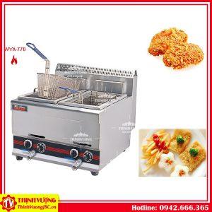 bep chien nhung doi dung gas 2 chao 2 gio wya770