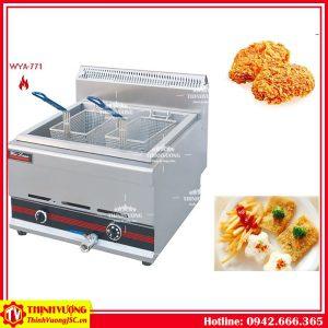 bep chien nhung don dung gas 1 chao 2 gio wya771