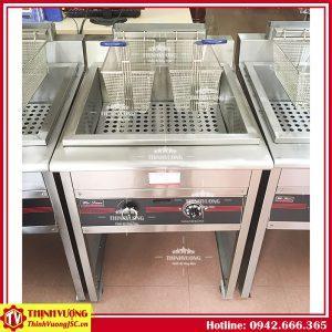 Bếp chiên nhúng đơn dùng gas 1 chảo, 2 giỏ WYA779 – Hình ảnh máy tự động | ThinhVuongJSC.VN bep chien nhung don dung gas 1 chao 2 gio wya779 2