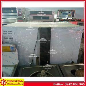 lo nuong banh bang gas 2 tang 4 khay ql4 vo thep 3