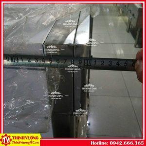 lo nuong banh bang gas 2 tang 4 khay ql4 vo thep 4