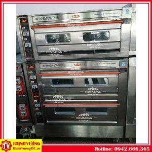Lò nướng bánh dùng điện điều khiển cơ 1 tầng 2 khay PL-2 (Vỏ thép) – Hình ảnh máy tự động | ThinhVuongJSC.VN lo nuong banh dung dien pl2 vo thep 1