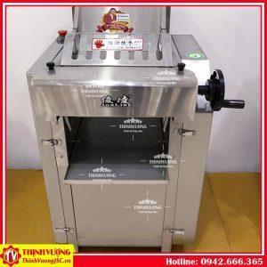 Máy cán bột tốc độ cao vỏ ngoài inox YQ-Y130 – Hình ảnh máy tự động | ThinhVuongJSC.VN may can bot mat mi toc do cao vo ngoai inox yq y130 3