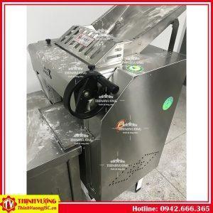 Máy cán bột tốc độ cao vỏ ngoài inox YQ-Y130 – Hình ảnh máy tự động | ThinhVuongJSC.VN may can bot mat mi toc do cao vo ngoai inox yq y130 4