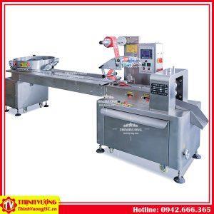 Máy đóng gói kẹo cứng chuyên dụng nằm ngang KT-250C – Hình ảnh máy tự động | ThinhVuongJSC.VN may dong goi keo chuyen dung nam ngang kt250c 2