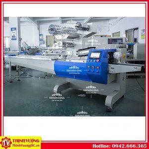 Máy đóng gói nằm ngang đa năng tốc độ cao 2 cuộn màng IV-350 – Hình ảnh máy tự động | ThinhVuongJSC.VN may dong goi nam ngang da nang 2 cuon mng iv350 1