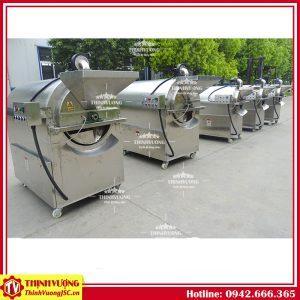 Máy rang hạt bằng gas LQ-30GX – Hình ảnh máy tự động | ThinhVuongJSC.VN may rang hat bang gas lq30gx 2