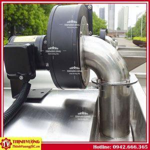 Máy rang hạt bằng gas LQ-500GX – Hình ảnh máy tự động | ThinhVuongJSC.VN may rang hat bang gas lq500gx 1