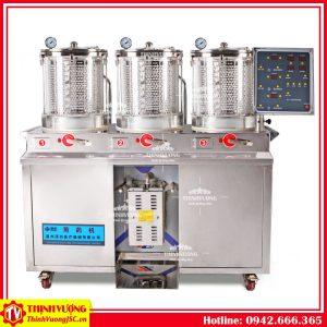 Máy sắc thuốc áp suất, đóng gói 3 nồi YJX20/3 + 1 – Hình ảnh máy tự động | ThinhVuongJSC.VN may sac thuoc ap suat dong goi 3 noi yjx20 3 1 1