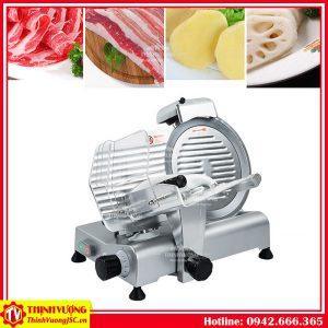 Máy thái thịt đông lạnh bán tự động SL220ES-8N – Hình ảnh máy tự động | ThinhVuongJSC.VN may thai thit ban tu dong sl220es 8n 2