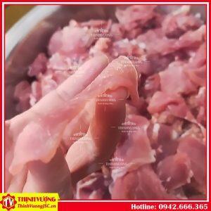 Máy thái thịt tươi sống bằng tay SS-70 – Hình ảnh máy tự động | ThinhVuongJSC.VN may thai thit tuoi song bang tay ss 70 2