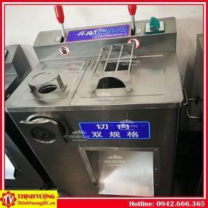 Máy thái thịt, xay thịt 2 kích thước JQ-1 – Hình ảnh máy tự động | ThinhVuongJSC.VN may thai thit xay thit 2 kich thuoc jq1 2