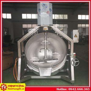 noi nau cong nghiep dung gas co canh khuay 200 lit 1