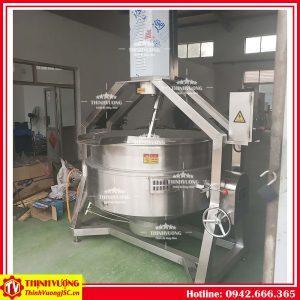 noi nau cong nghiep dung gas co canh khuay 200 lit 2