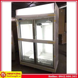 Tủ mát trưng bày thực phẩm 2 cánh kính Berjaya – Hình ảnh máy tự động | ThinhVuongJSC.VN tu mat trung bay thuc pham 2 canh kinh berjaya 3