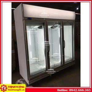 Tủ mát trưng bày thực phẩm 3 cánh kính Berjaya – Hình ảnh máy tự động | ThinhVuongJSC.VN tu mat trung bay thuc pham 3 canh kinh berjaya 3