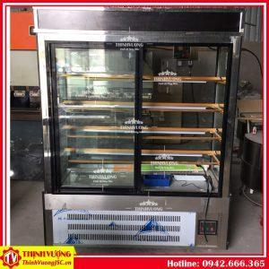 tu mat trung bay thuc pham 5 tang kinh phang 1.2m 2